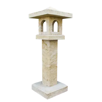 Zahradní dekorace Umělý pískovec Japonská zahradní svítilna 26kg