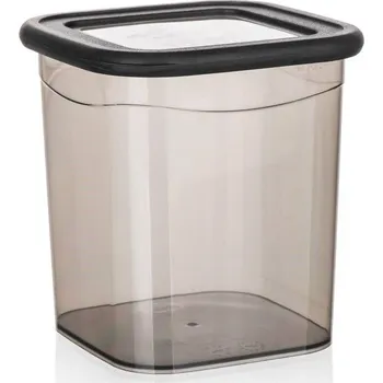 Dóza na potraviny Dóza skladovací LISSA 0,9 l, kouřová