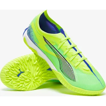 Pánská sálová obuv Sálovky Puma Ultra 5 Match TT zelená/modrá (8uk/ 42EU/ 27cm)