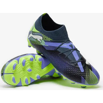 Kopačky Dětské kopačky Puma Future 7 Pro FG/AG modrá/zelená (3,5uk/ 36EU/ 22,5cm)