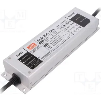 Napájecí zdroj pro osvětlení MEAN WELL ELG-200-12A