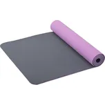 TRINFIT Jóga podložka TPE 183 x 61 x 0,6 cm dual - růžová/šedá