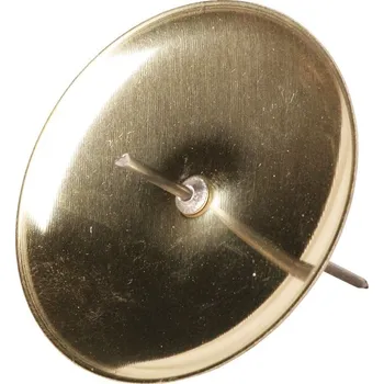 Svícen Bodec na svíčku - 20 ks, 6 cm, zlatý