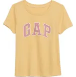 Dětské tričko GAP V-HS LOGO 5y Žlutá, Růžová