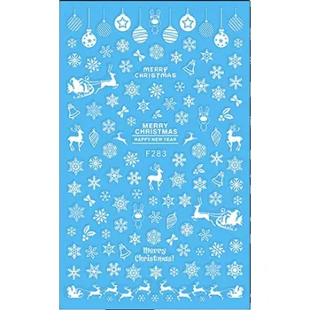 NehtyShop Velké vánoční nálepky - F283