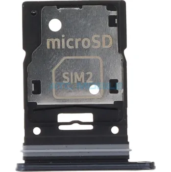 Držák SIM a microSD Samsung Galaxy A53 5G (SM-A536) černý, originální a zpět 5 Kč s ATC Clubem