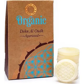 vonný vosk Vonné vosky - Agarové dřevo 40 g prémiového sójového vosku, motiv květu života