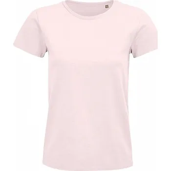 Pánské oblečení Sol's Pánské tričko Pioneer z organické bavlny s přírodním enzymem 175 g/m Barva: růžová pudrová, Velikost: XXL L03565