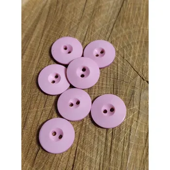 Knoflík dvoudírkový barva starorůžová