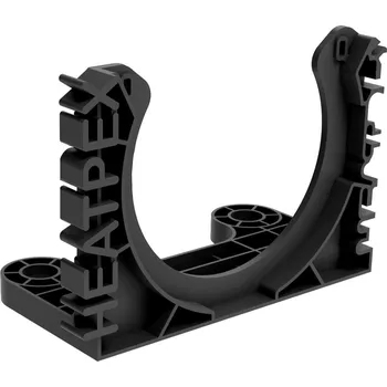 Příslušenství pro vzduchotechniku Heatpex ARIA CONNECT D75 - držák potrubí, 75 mm (šedý)