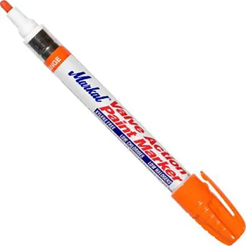 Neviditelný popisovač Markal Valve Action UV 12ks Barva: Oranžová