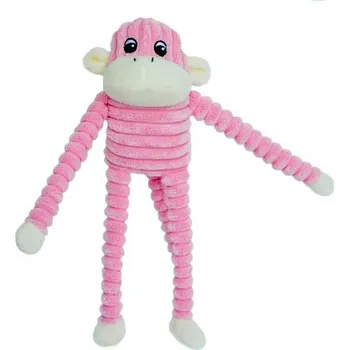 Hračka pro psa ZippyPaws Spencer Opice růžová Small