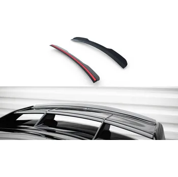 Tuning Prodloužení střešního spojleru Ford Focus MK2 RS 04-11 černý lesklý plast