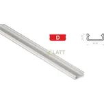 BERGE Hliníkový profil pro LED pásky D mini povrchový 2m BÍLÝ