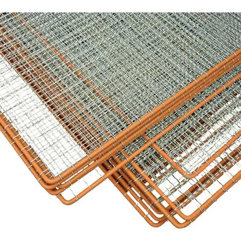 Plot Rám se žebírkovým výpletem pozinkovaný (Zn) - rozměr 200 × 100 cm