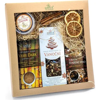 Dárkový potravinový koš Valdemar Grešík Vánoční dárková kazeta