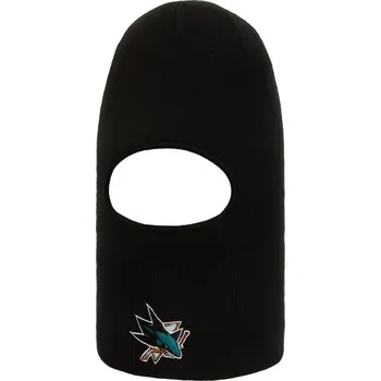 Čepice Mitchell & Ness Pánská Zimní Čepice Kukla San Jose Sharks NHL Tailgate Balaclava Knit Sharks