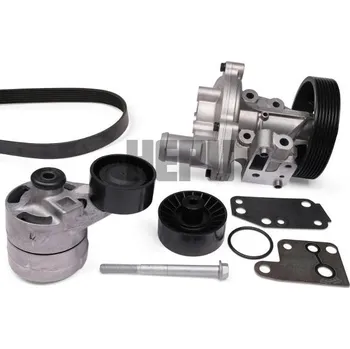 Vodní pumpa + klinový żebrový řemen HEPU PK02480