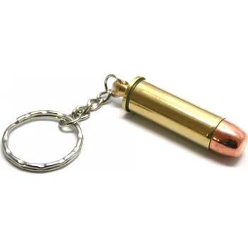 Přívěsek Přívěsek na klíče z náboje .44 Remington Magnum - zlatý