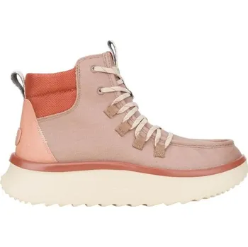 Dámská zimní obuv Dámská zimní obuv HEY DUDE WENDY PEAK APRES COATED TWILL 41 Růžová, Bílá