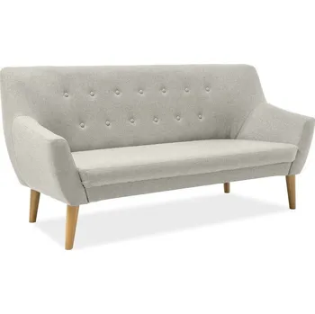 Pohovka Krémová 3místná pohovka AMBER LINEA 01