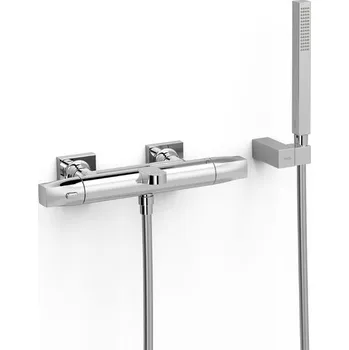 Vodovodní baterie Vanová baterie TRES Over-Wall s vanovým setem 150 mm chrom 19017459