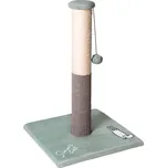 Karlie Simon's Cat Škrabadlo 40x40x60 cm - zelené / šedé