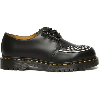 Dámské polobotky Kožené polobotky Dr. Martens Ramsey černá barva, na plochém podpatku, DM31499001 99X, EUR 40