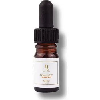 Bronzer Nibu Naturals | Tekutý bronzer Luna Glow - Bronze Chic Objem: 5 ml tvářičky sluncem políbené, pleť vyživená a hydratovaná