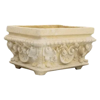 Zahradní dekorace Francouzský květináč z umělého pískovce 8kg