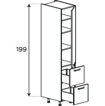 Kuchyňská skříňka Kuchyňská skříňka Mono M SD50SS2/71