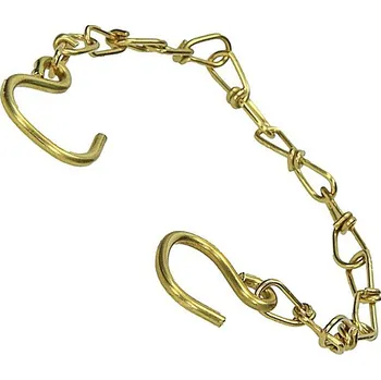 Řetízek Řetízek k TANKWAGON DIN 28450 L 300mm, mosaz KOVAZ KN300MS