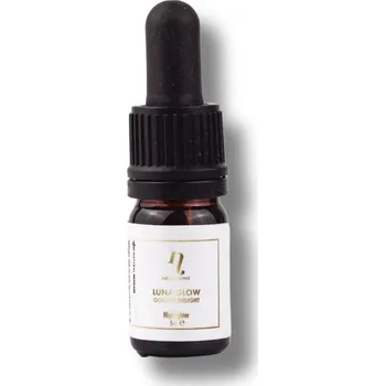 Rozjasňovač Nibu Naturals | Rozjasňující Sérum Luna Glow - Golden Delight Objem: 5 ml pro zářivou a lesklou pleť, obsahuje astaxanthin