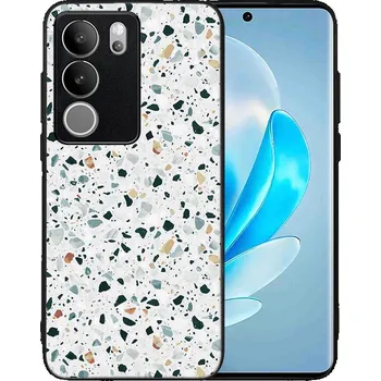 Pouzdro na tablet VSECHNONAMOBIL 94028 MY ART Ochranný kryt pro Vivo V29 5G GREY TERRAZZO (163)