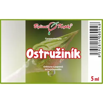 Doplněk stravy Bylinné kapky s.r.o. Ostružiník - tinktura z pupenů (gemmoterapie) 5 ml | Bylinné kapky