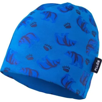 Pokrývka hlavy Dětská čepice FLLÖS ANIMAL UNI Modrá, Černá