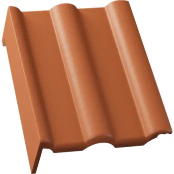 KM BETA Taška střešní pultová okrajová levá samet cihlová