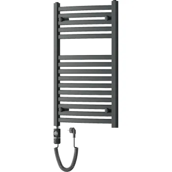 Radiátor Mexen Helios, elektrické topné těleso 800 x 500 mm, 600 W, antracitová, W103-0800-500-2600-66