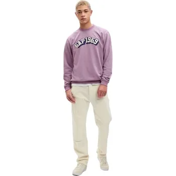 Pánská mikina Pánská mikina GAP 1969 XL Fialová, Bílá