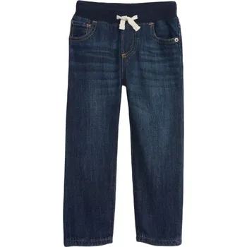 Pánské džíny Dětské džíny GAP BABY 3Y Tmavě modrá, Bílá
