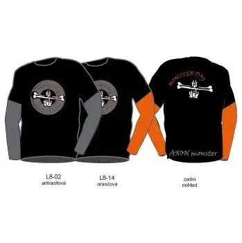 cyklistický dres AXON pánský dres MONSTER DLOUHÝ