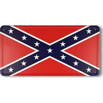 Plechová cedule Cedule plechová Promex vlajka USA Jižanská - barevná