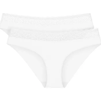 Kalhotky Dámské kalhotky TRIUMPH FEEL OF MODAL TAI 2P WHITE XL 0