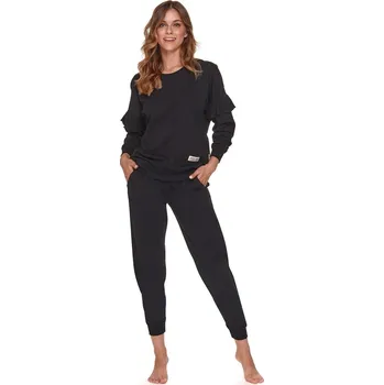 Dámská móda Dámské pyžamo DOCTOR NAP PM.4351 BLACK M 0