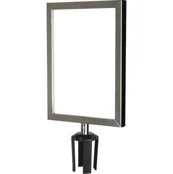 HAPPY END Informační rámeček pro sloupky s návinem do 2,7 m, kov - CV 799.10