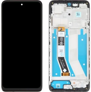 LCD + dotyk + rámeček pro Motorola Moto G73 5G, černá (Service Pack)
