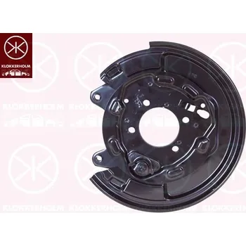 Brzdový kotouč Ochranný plech proti rozstřikování, brzdový kotouč KLOKKERHOLM 8109876