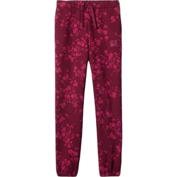 Dívčí tepláky GAP V-FA LOGO XXL Vínová