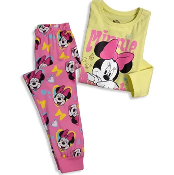 Dívčí pyžamo Dívčí pyžamo DISNEY MINNIE GRL VIBES žluté Velikost: 116