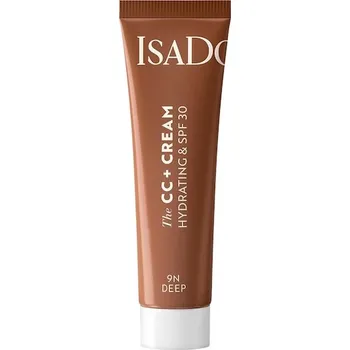 Přípravek na tvář Isadora Make-up-obliceje CreamKrém CC+ 9N Deep 30 ml (17&nbsp;067,00 Kč / 1 l)